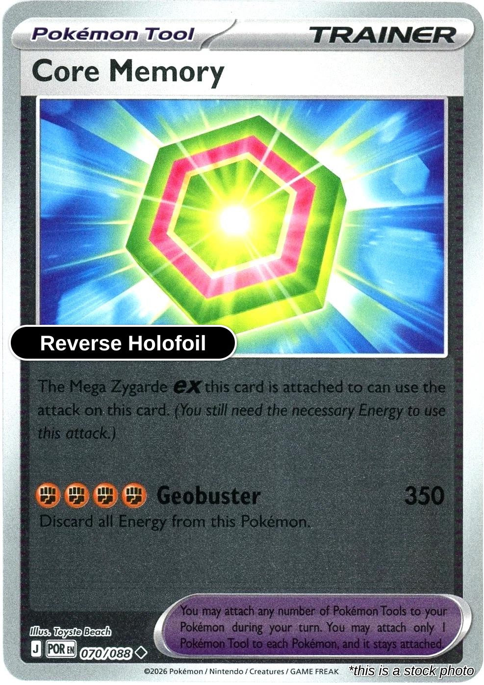 Core Memory - 070/088 - [POR - ME03: Perfect Order] - Reverse Holofoil