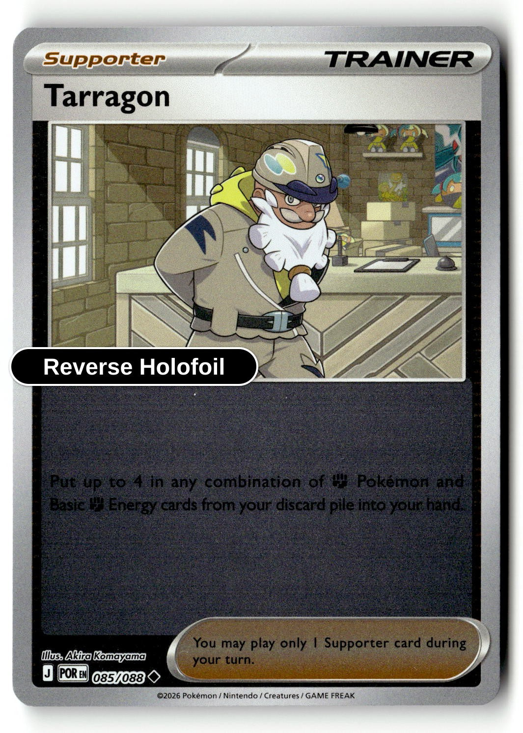 Tarragon - 085/088 - [POR - ME03: Perfect Order] - Reverse Holofoil