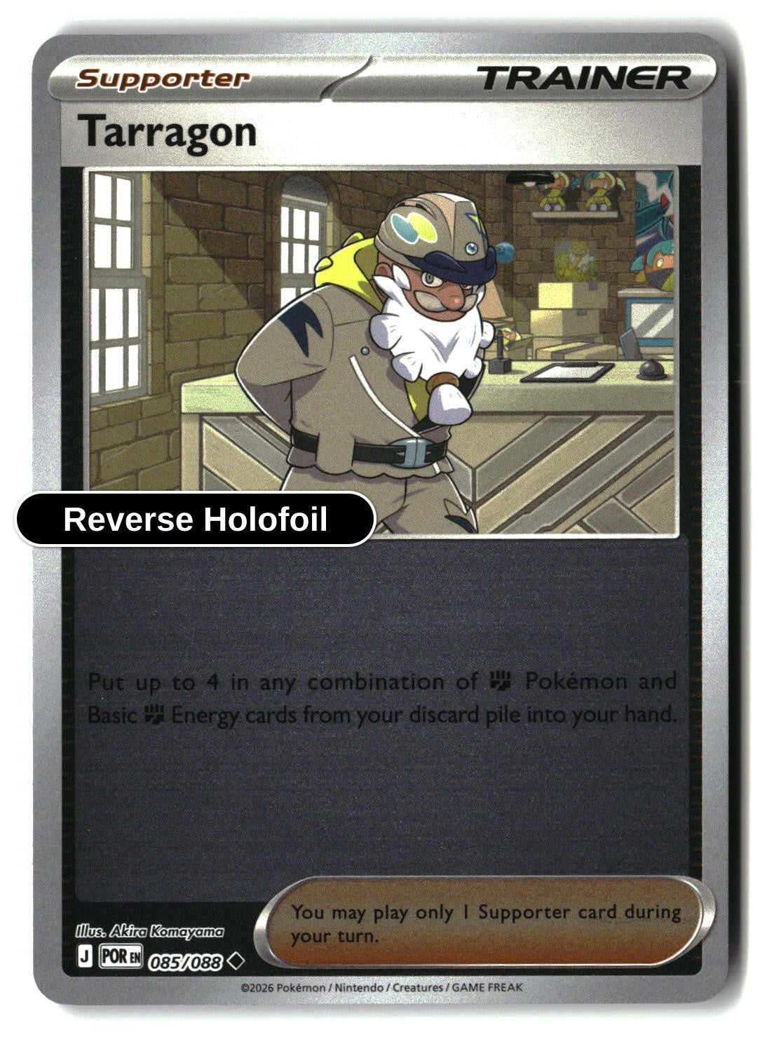 Tarragon - 085/088 - [POR - ME03: Perfect Order] - Reverse Holofoil