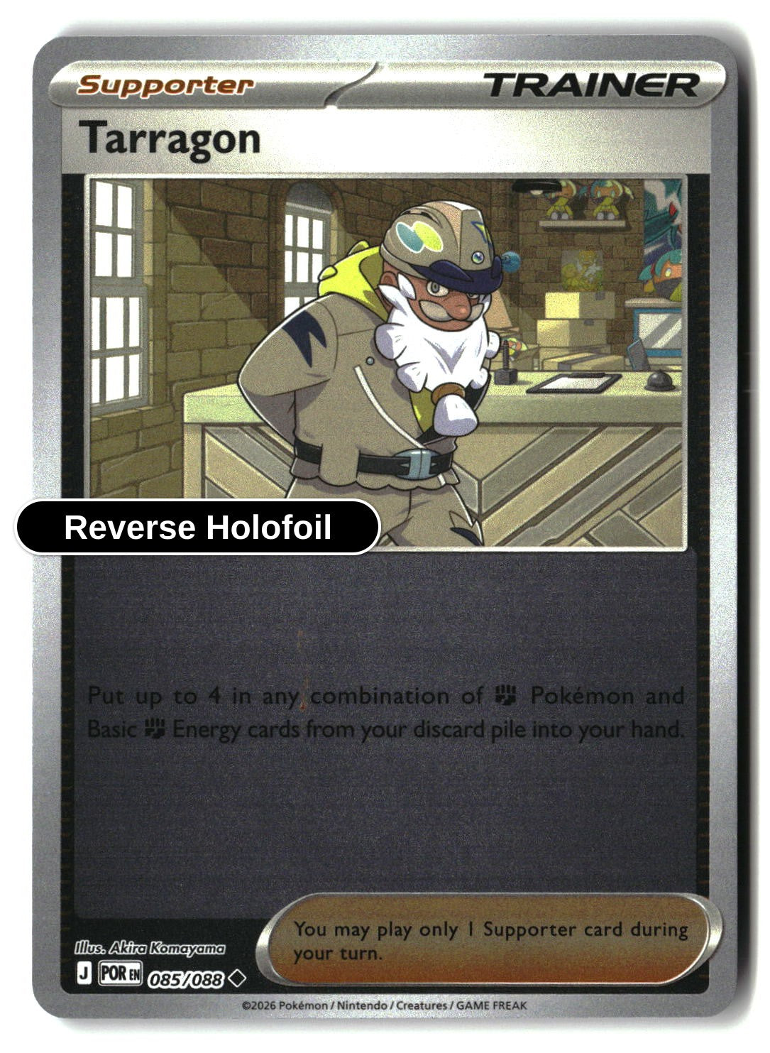 Tarragon - 085/088 - [POR - ME03: Perfect Order] - Reverse Holofoil