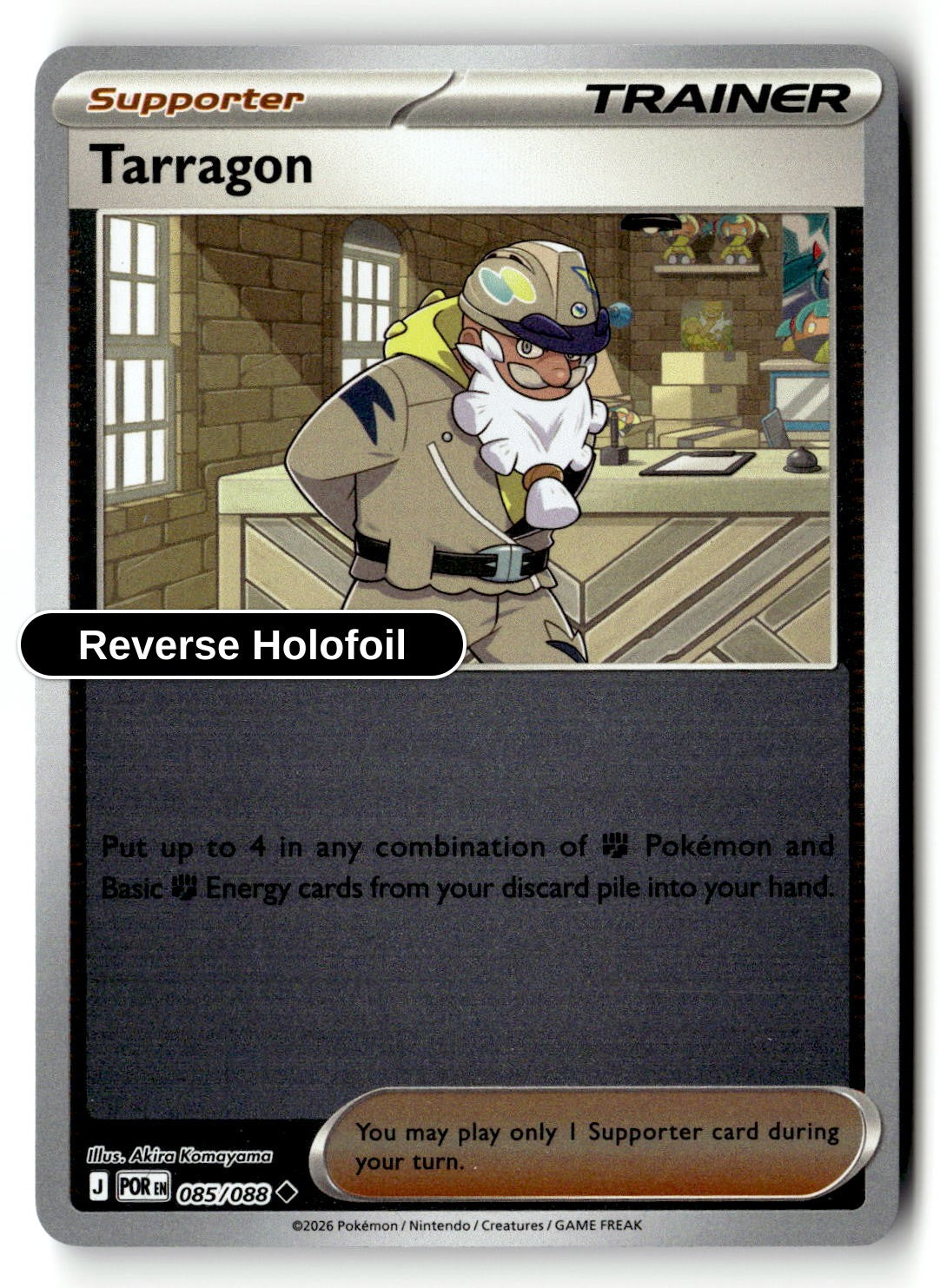 Tarragon - 085/088 - [POR - ME03: Perfect Order] - Reverse Holofoil