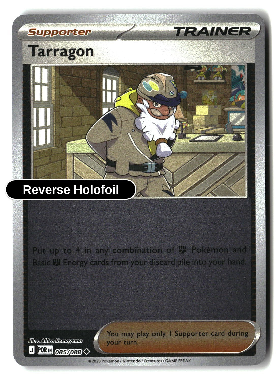 Tarragon - 085/088 - [POR - ME03: Perfect Order] - Reverse Holofoil