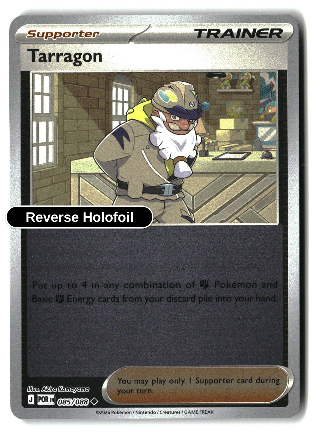 Tarragon - 085/088 - [POR - ME03: Perfect Order] - Reverse Holofoil