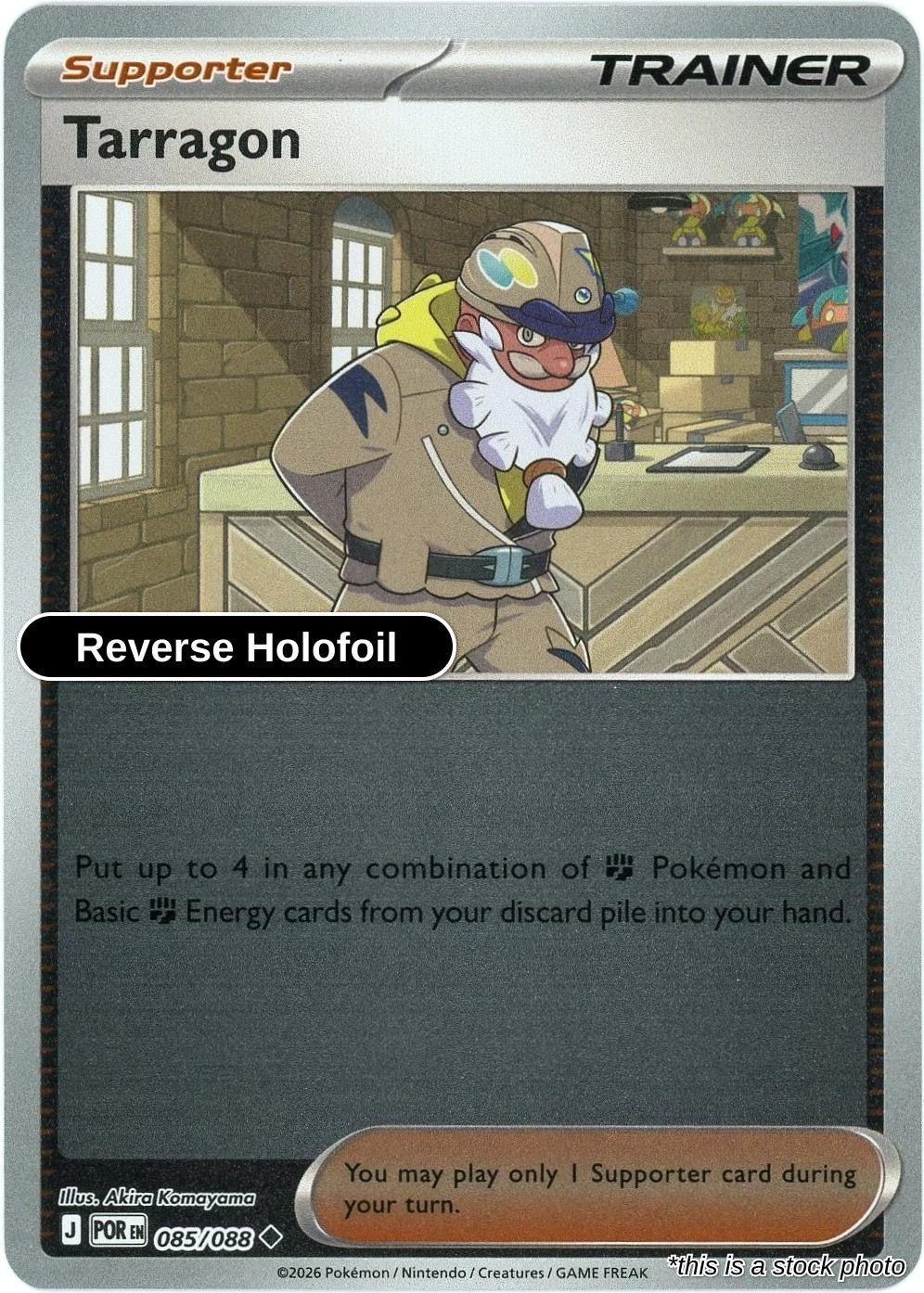 Tarragon - 085/088 - [POR - ME03: Perfect Order] - Reverse Holofoil