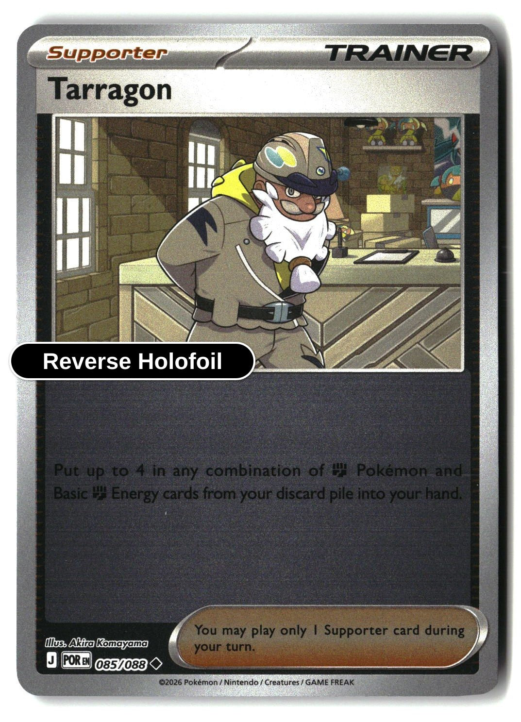 Tarragon - 085/088 - [POR - ME03: Perfect Order] - Reverse Holofoil
