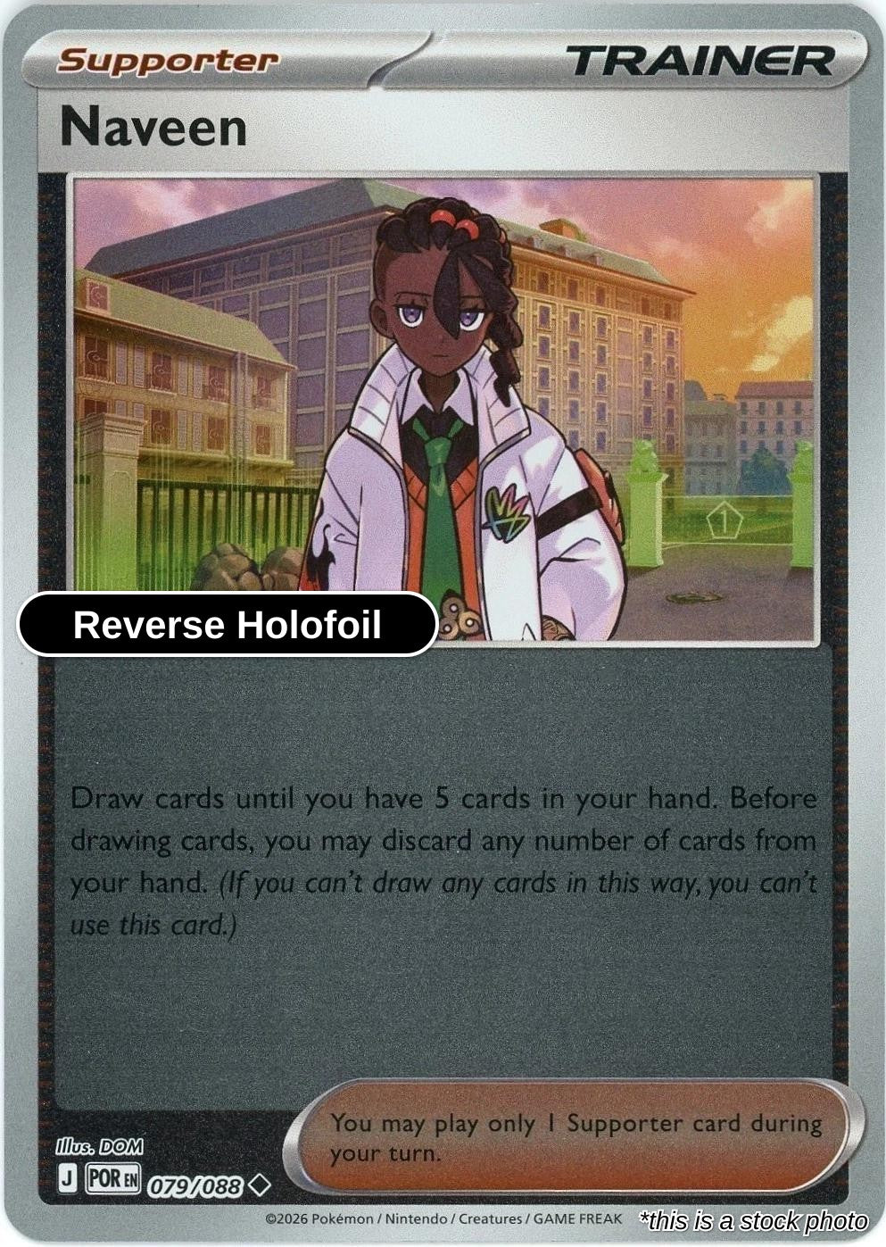 Naveen - 079/088 - [POR - ME03: Perfect Order] - Reverse Holofoil