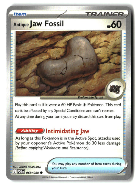 Antique Jaw Fossil - 068/088 - [POR - ME03: Perfect Order]