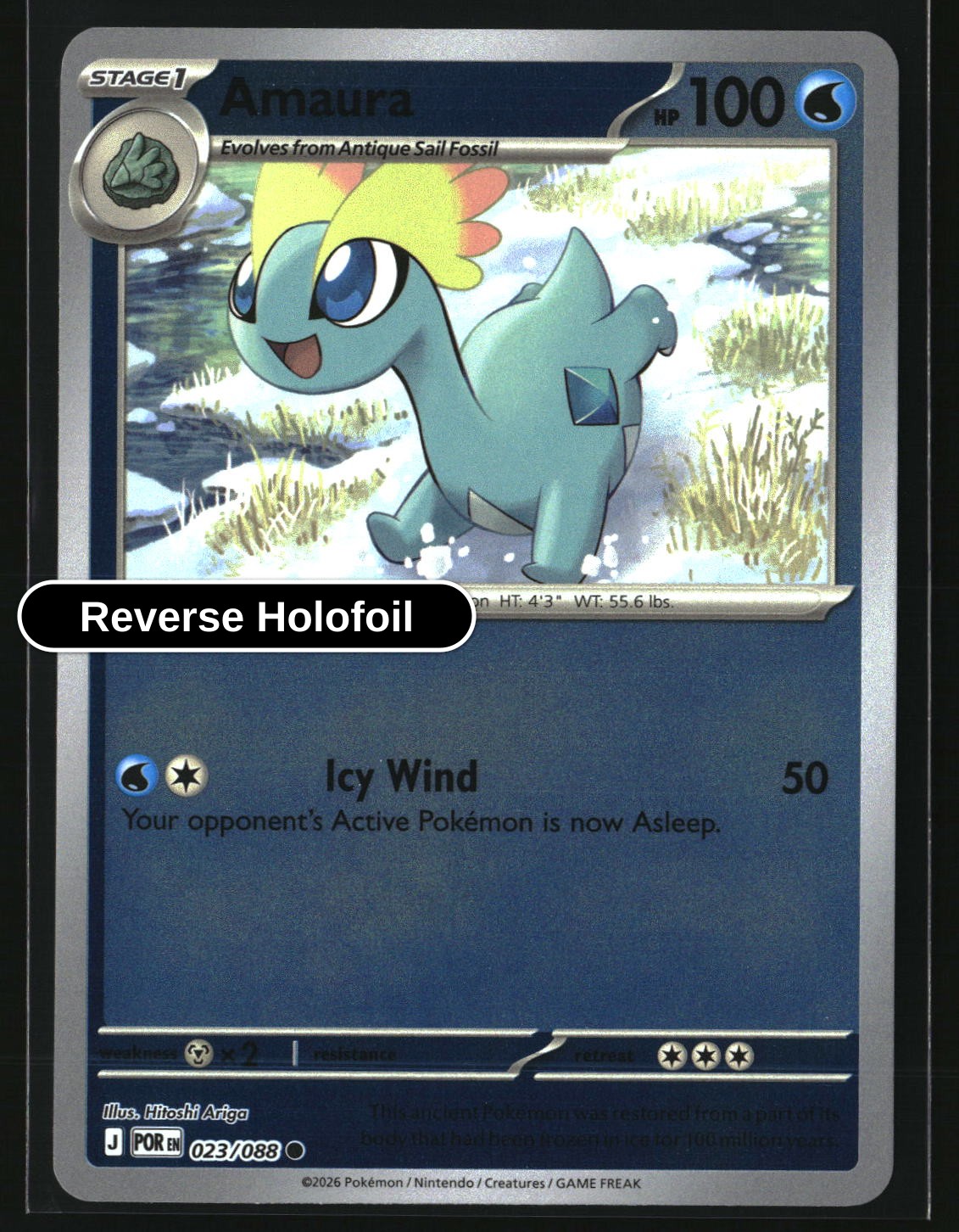 Amaura - 023/088 - [POR - ME03: Perfect Order] - Reverse Holofoil
