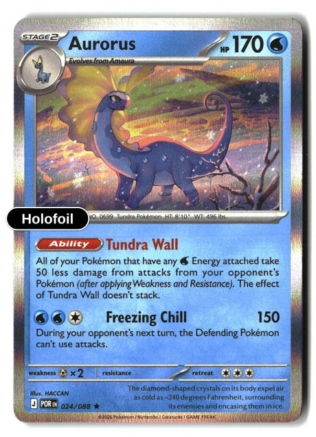 Aurorus - 024/088 - [POR - ME03: Perfect Order] - Holofoil