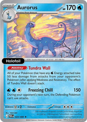 Aurorus - 024/088 - [POR - ME03: Perfect Order] - Holofoil