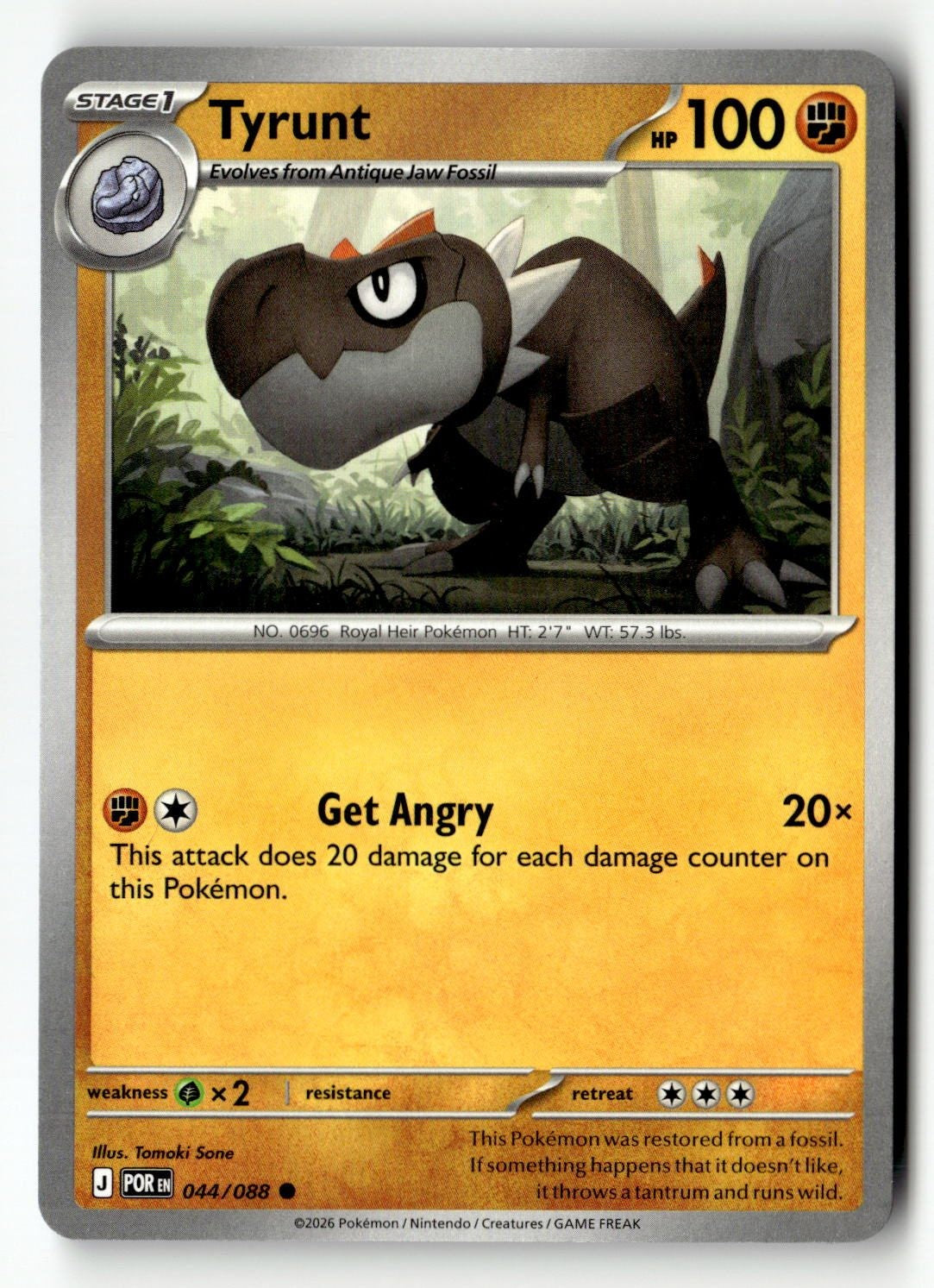 Tyrunt - 044/088 - [POR - ME03: Perfect Order]