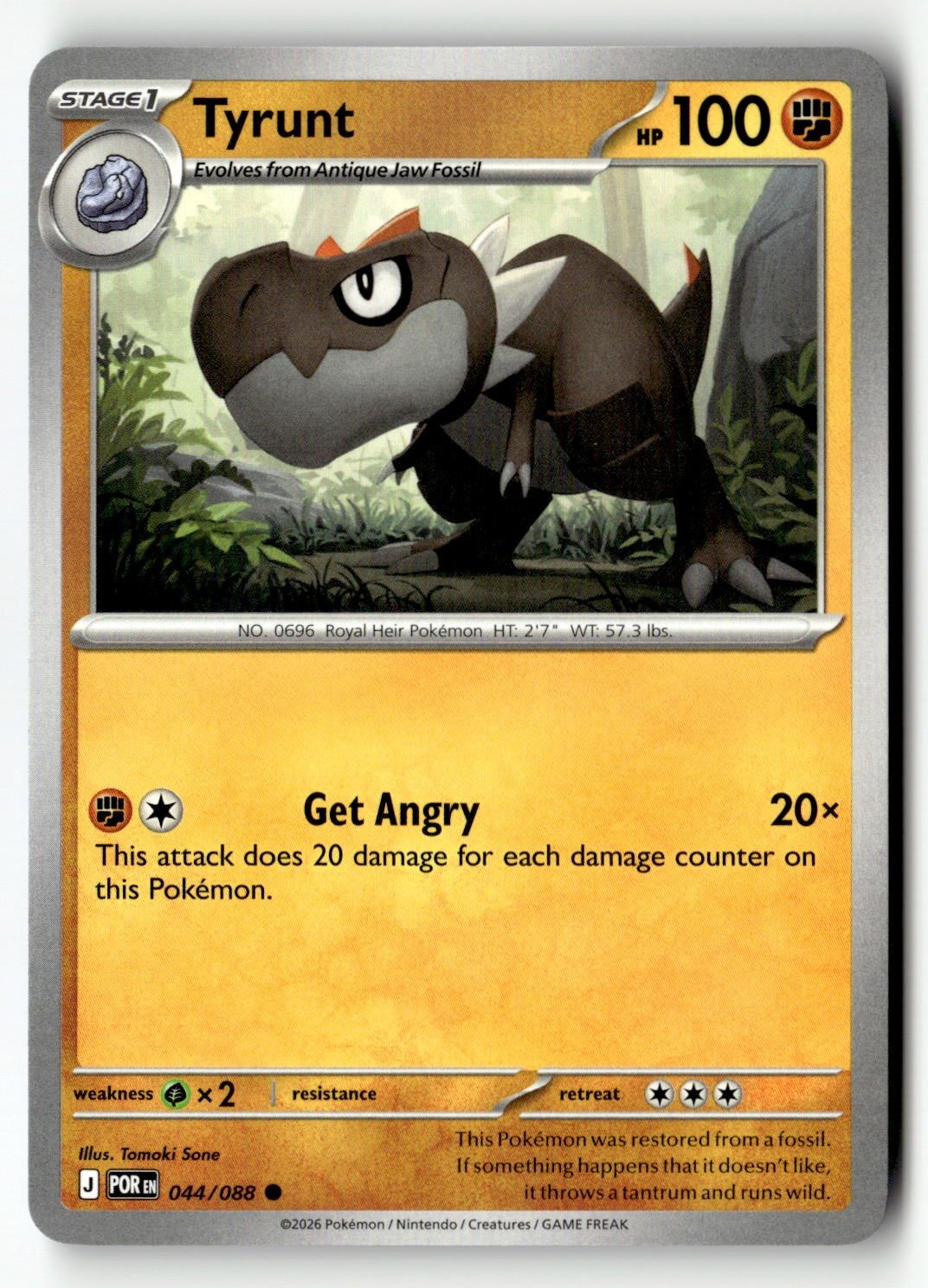 Tyrunt - 044/088 - [POR - ME03: Perfect Order]