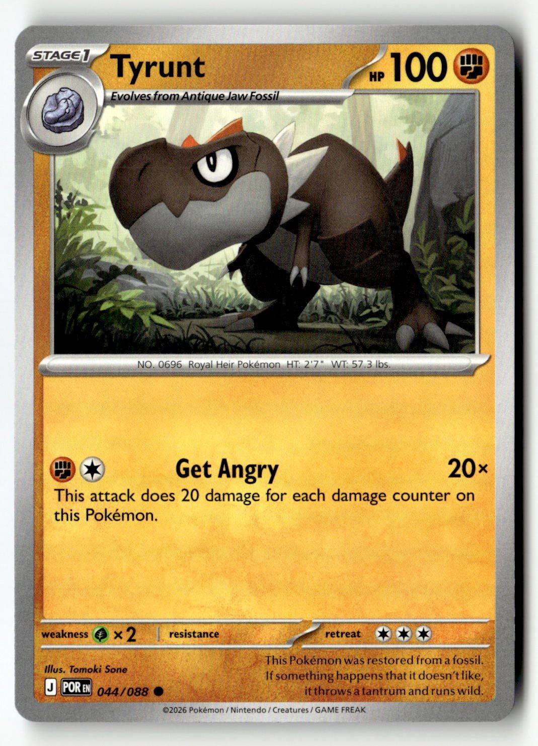 Tyrunt - 044/088 - [POR - ME03: Perfect Order]