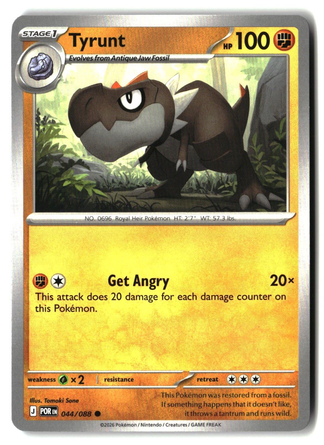 Tyrunt - 044/088 - [POR - ME03: Perfect Order]