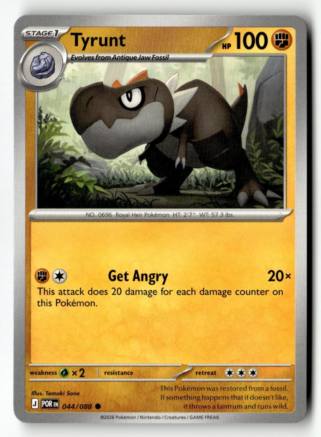 Tyrunt - 044/088 - [POR - ME03: Perfect Order]