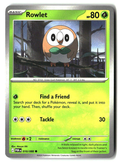 Rowlet - 010/088 - [POR - ME03: Perfect Order]
