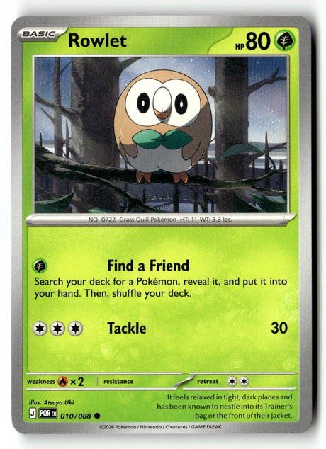 Rowlet - 010/088 - [POR - ME03: Perfect Order]