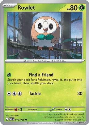 Rowlet - 010/088 - [POR - ME03: Perfect Order]