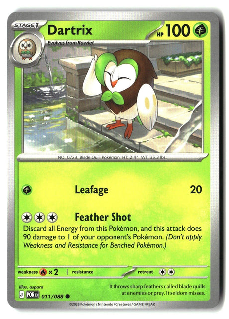 Dartrix - 011/088 - [POR - ME03: Perfect Order]