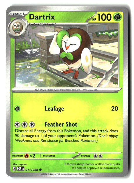 Dartrix - 011/088 - [POR - ME03: Perfect Order]