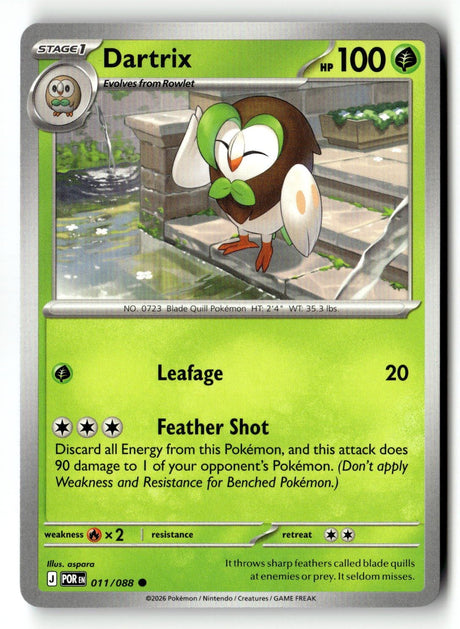 Dartrix - 011/088 - [POR - ME03: Perfect Order]