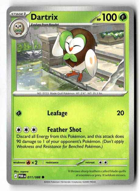 Dartrix - 011/088 - [POR - ME03: Perfect Order]