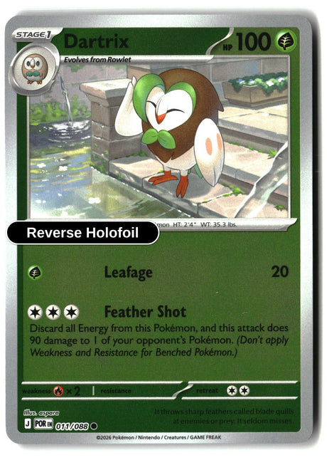 Dartrix - 011/088 - [POR - ME03: Perfect Order] - Reverse Holofoil