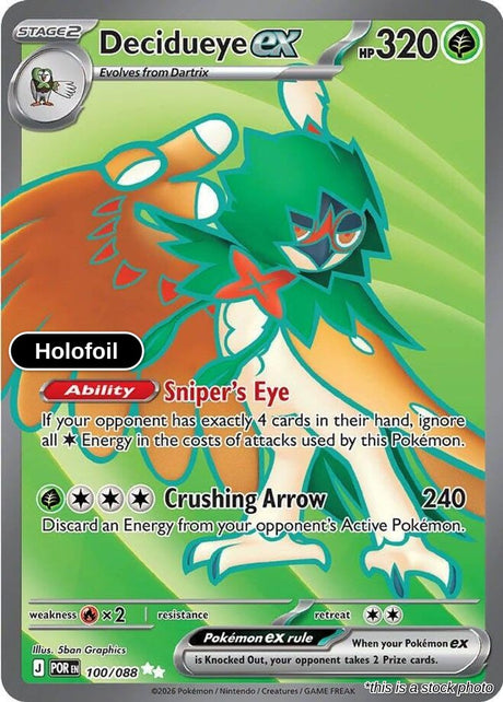 Decidueye ex - 100/088