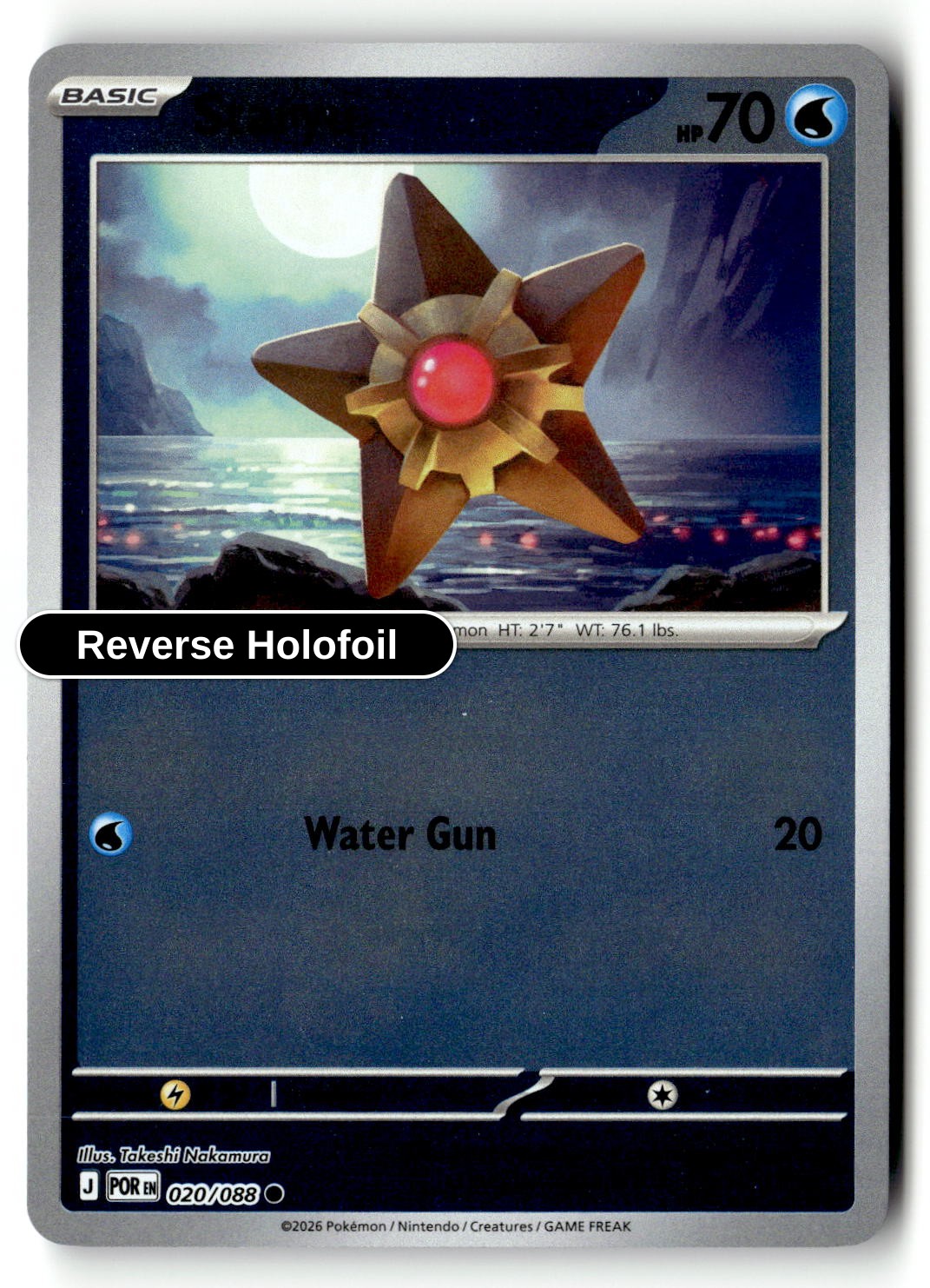 Staryu - 020/088 - [POR - ME03: Perfect Order] - Reverse Holofoil