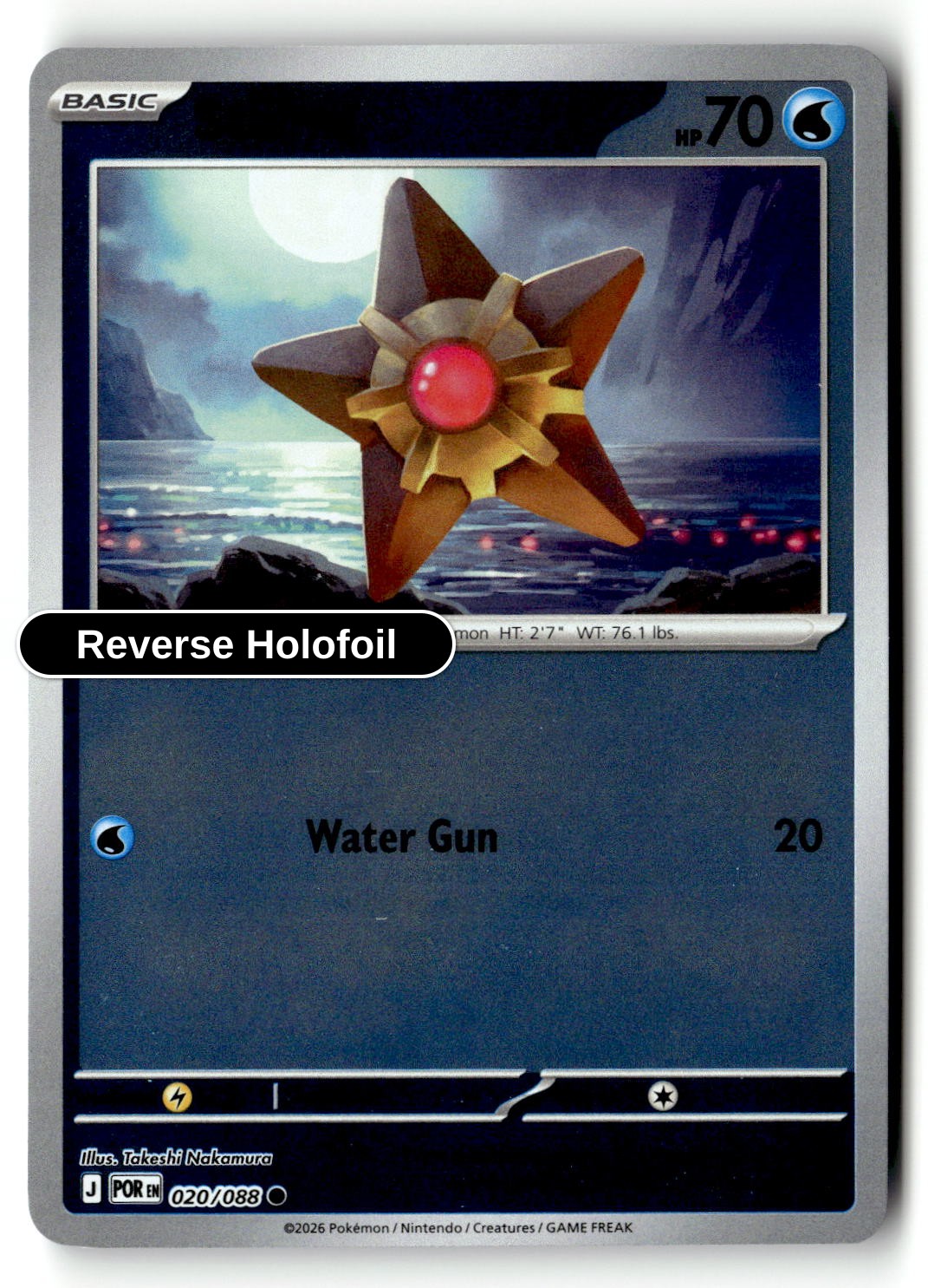 Staryu - 020/088 - [POR - ME03: Perfect Order] - Reverse Holofoil