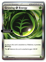 Growing Grass Energy - 086/088 - [POR - ME03: Perfect Order] - Holofoil