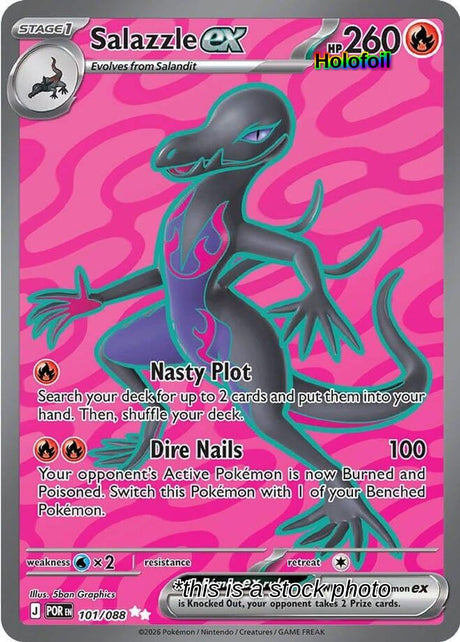 Salazzle ex - 101/088