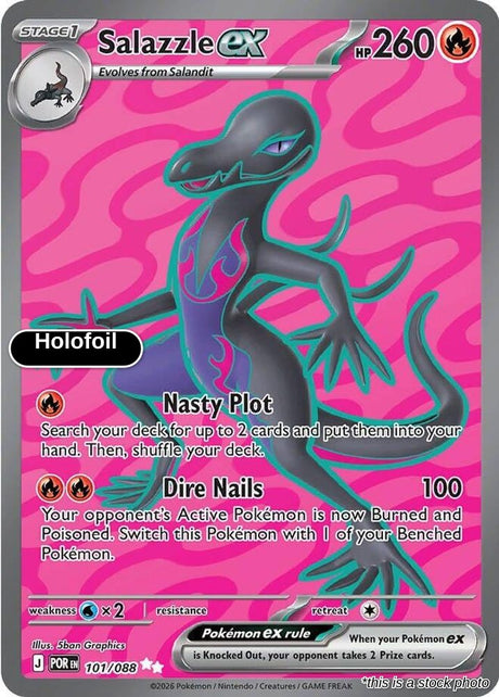 Salazzle ex - 101/088