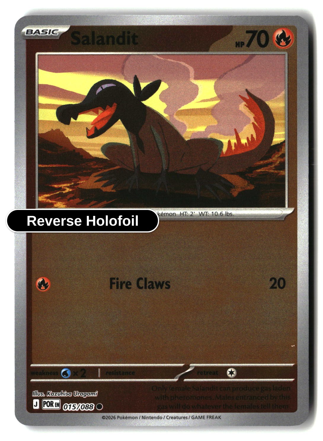 Salandit - 015/088 - [POR - ME03: Perfect Order] - Reverse Holofoil