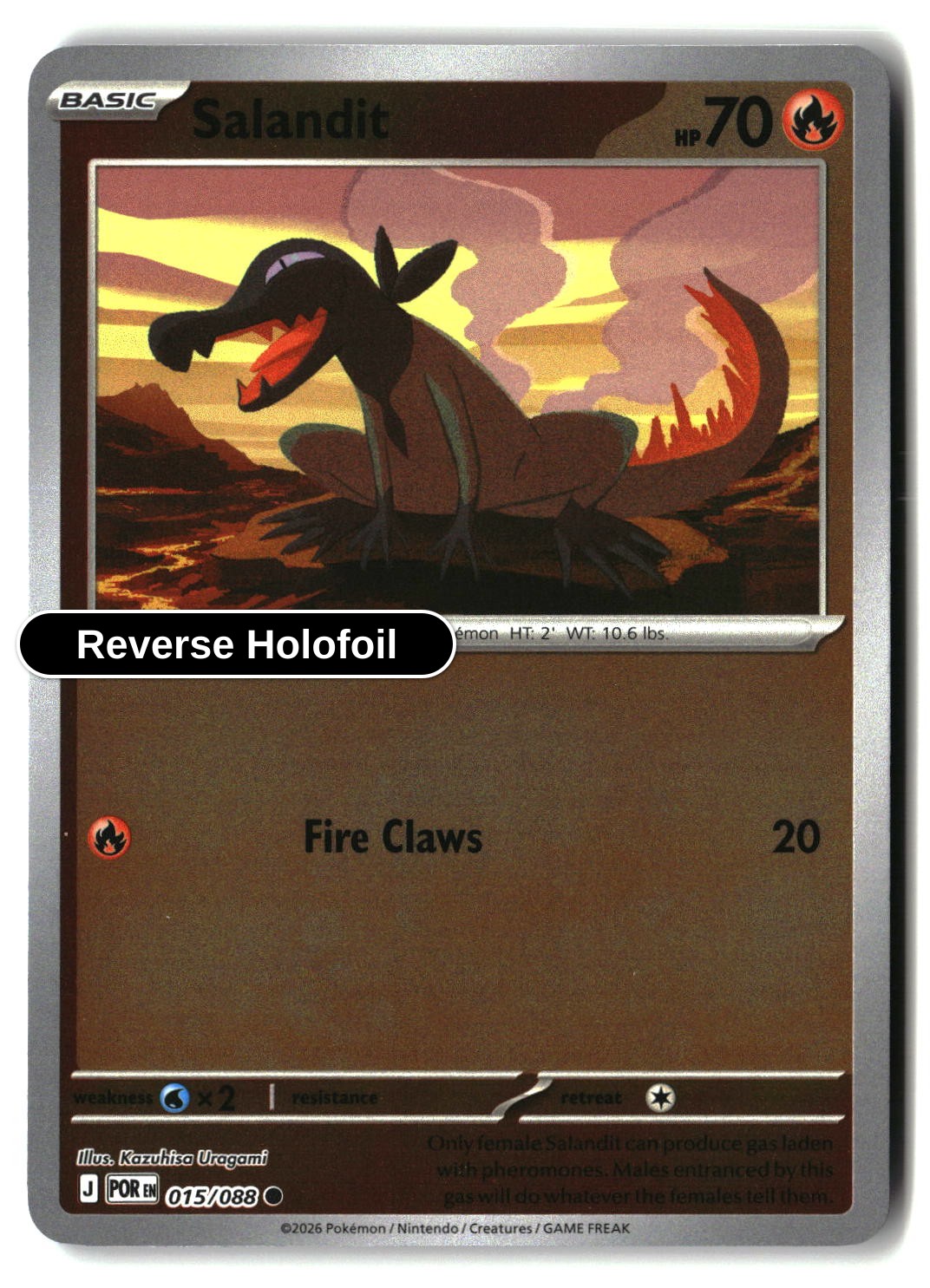 Salandit - 015/088 - [POR - ME03: Perfect Order] - Reverse Holofoil