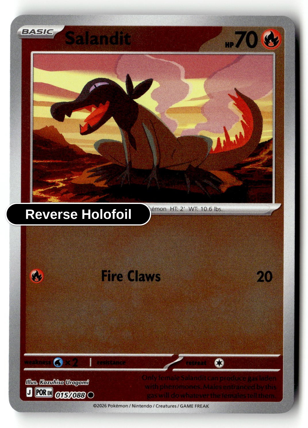 Salandit - 015/088 - [POR - ME03: Perfect Order] - Reverse Holofoil