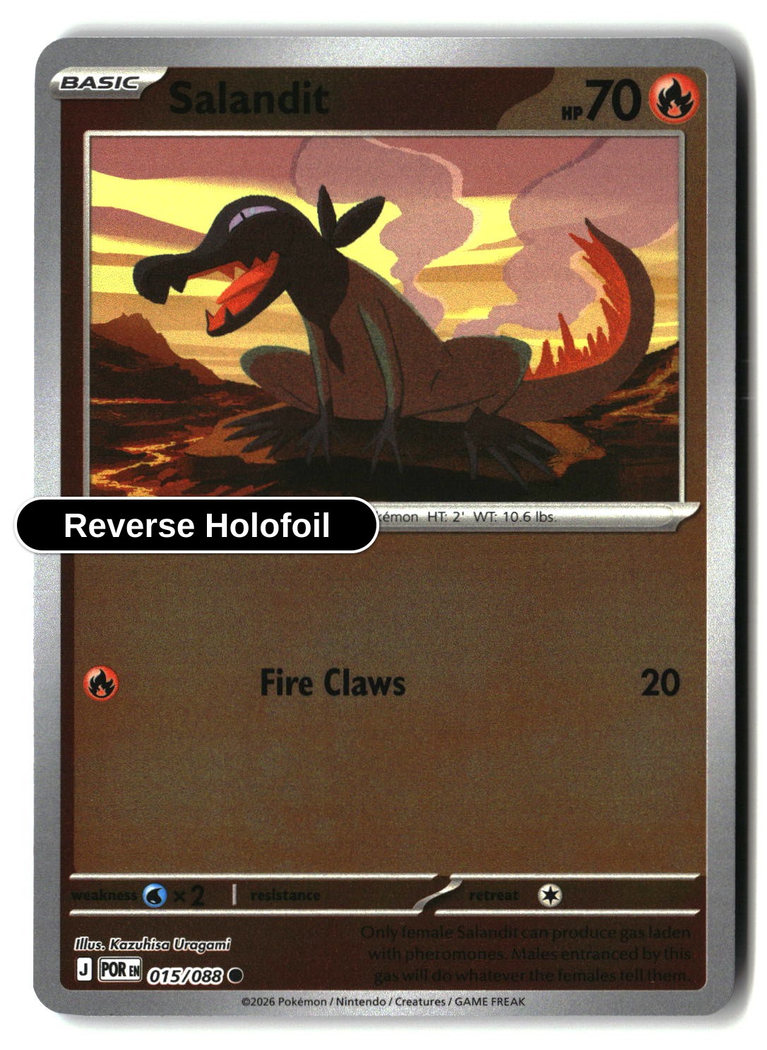 Salandit - 015/088 - [POR - ME03: Perfect Order] - Reverse Holofoil