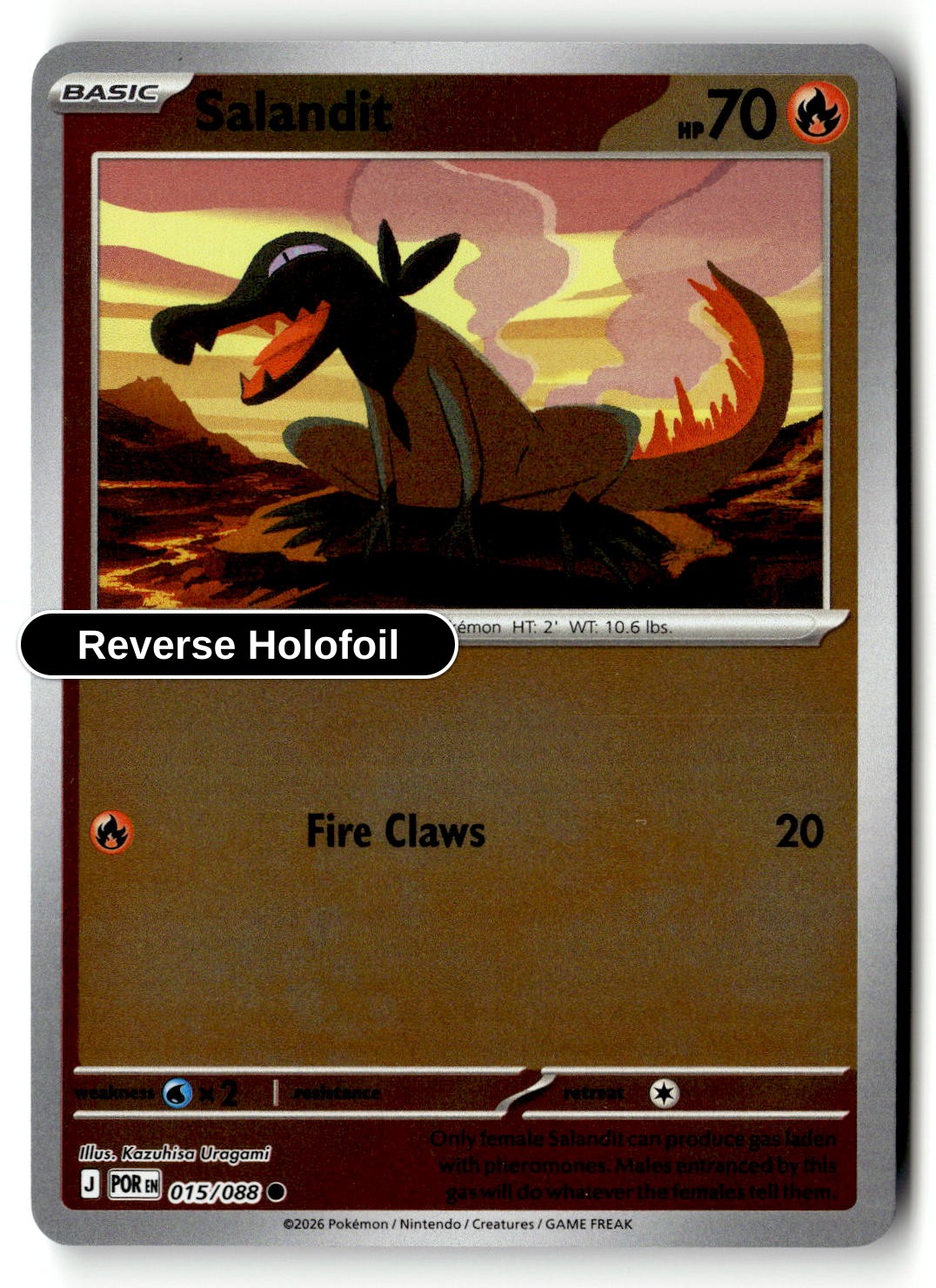 Salandit - 015/088 - [POR - ME03: Perfect Order] - Reverse Holofoil
