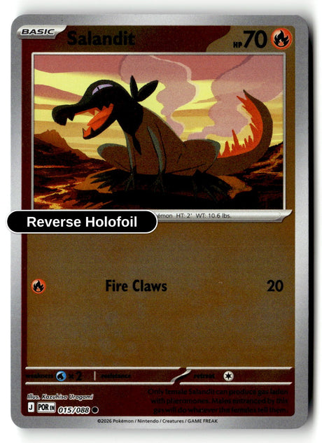 Salandit - 015/088 - [POR - ME03: Perfect Order] - Reverse Holofoil