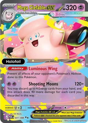 Mega Clefable ex - 031/088