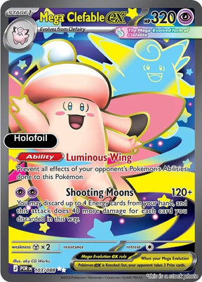Mega Clefable ex - 103/088