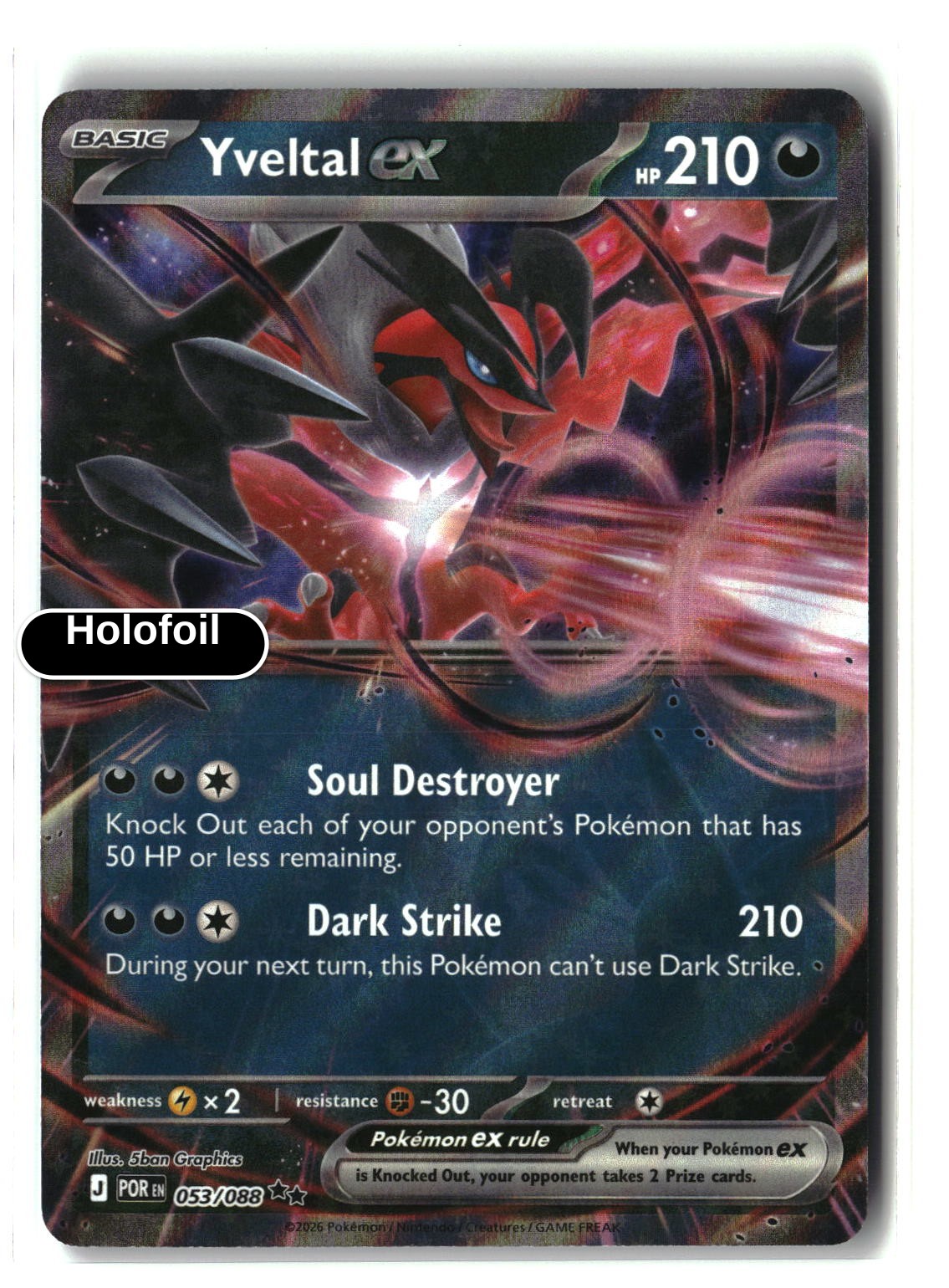 Yveltal ex - 053/088