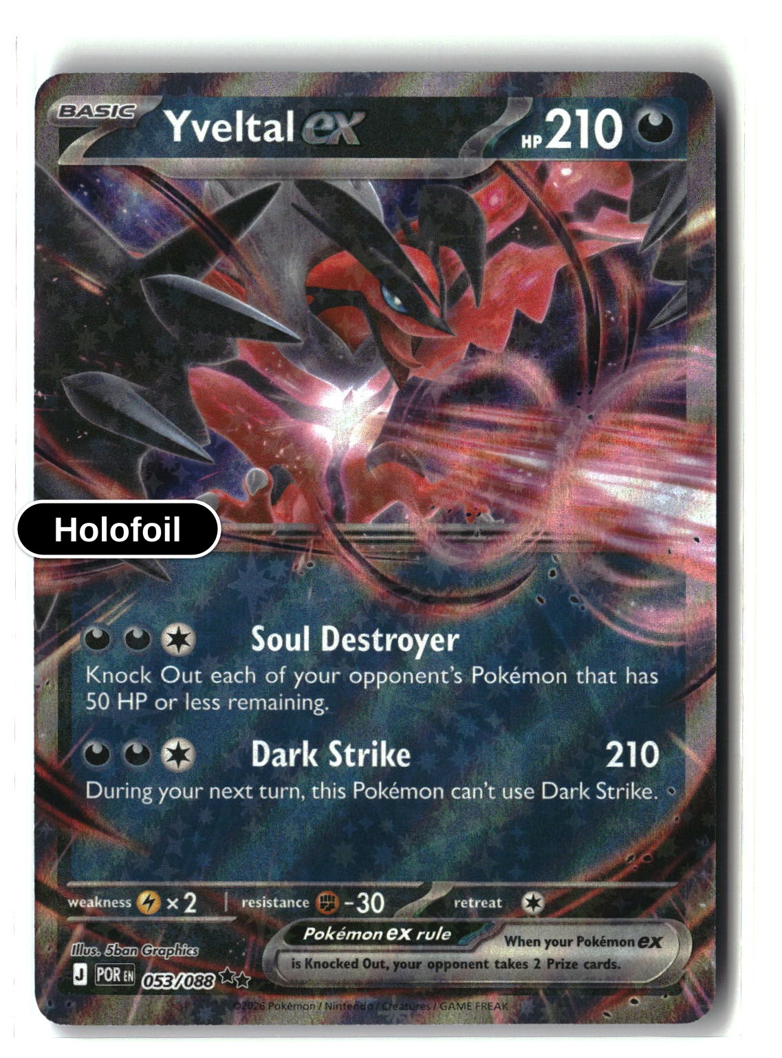 Yveltal ex - 053/088