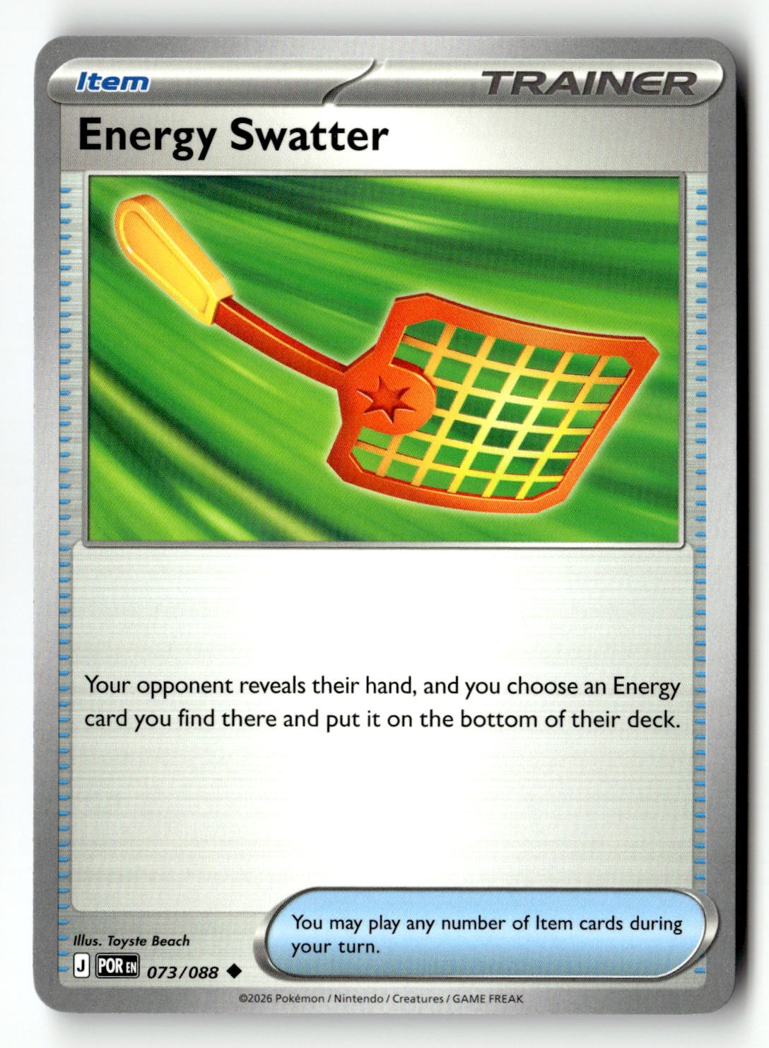 Energy Swatter - 073/088 - [POR - ME03: Perfect Order]