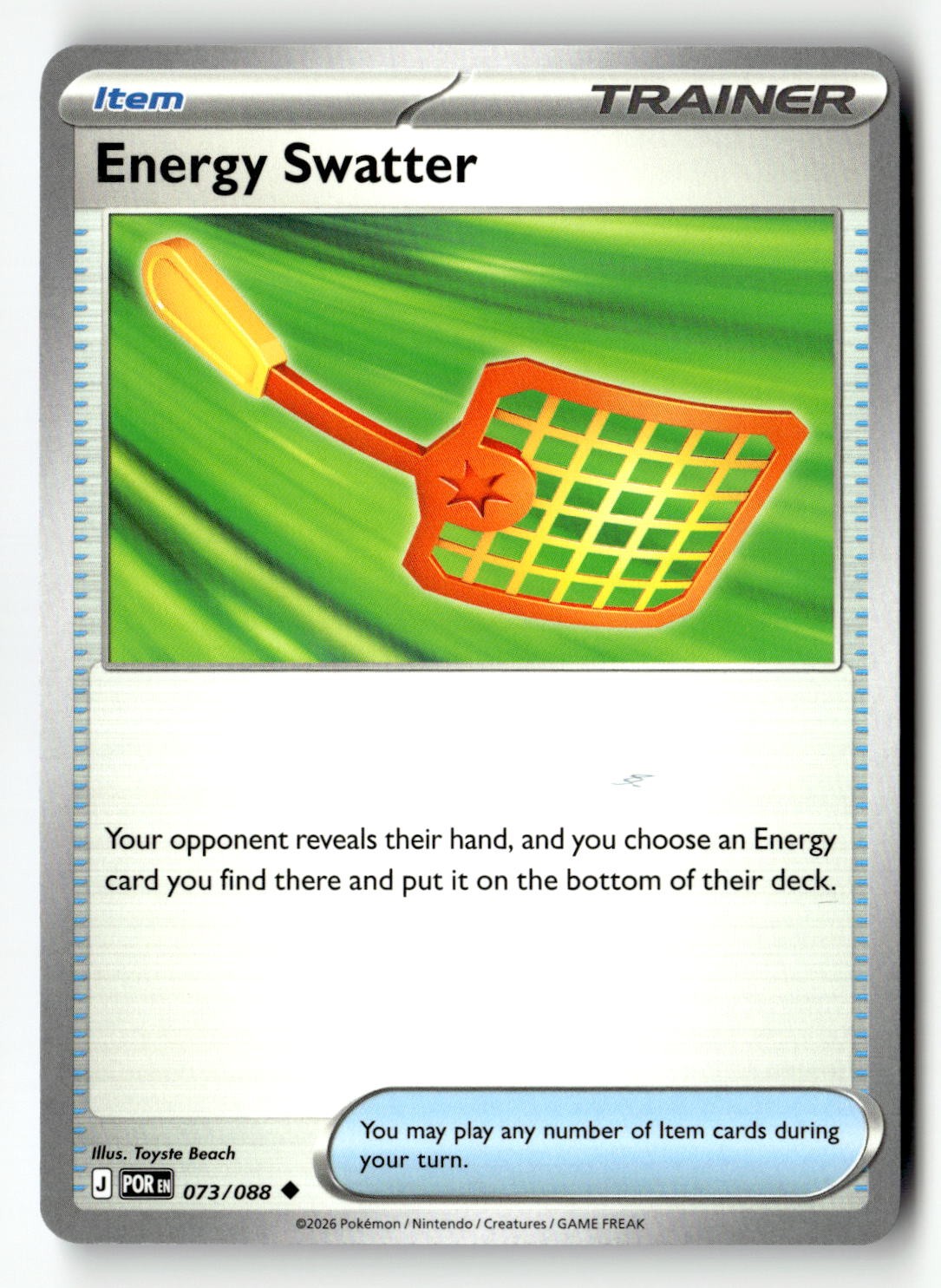 Energy Swatter - 073/088 - [POR - ME03: Perfect Order]