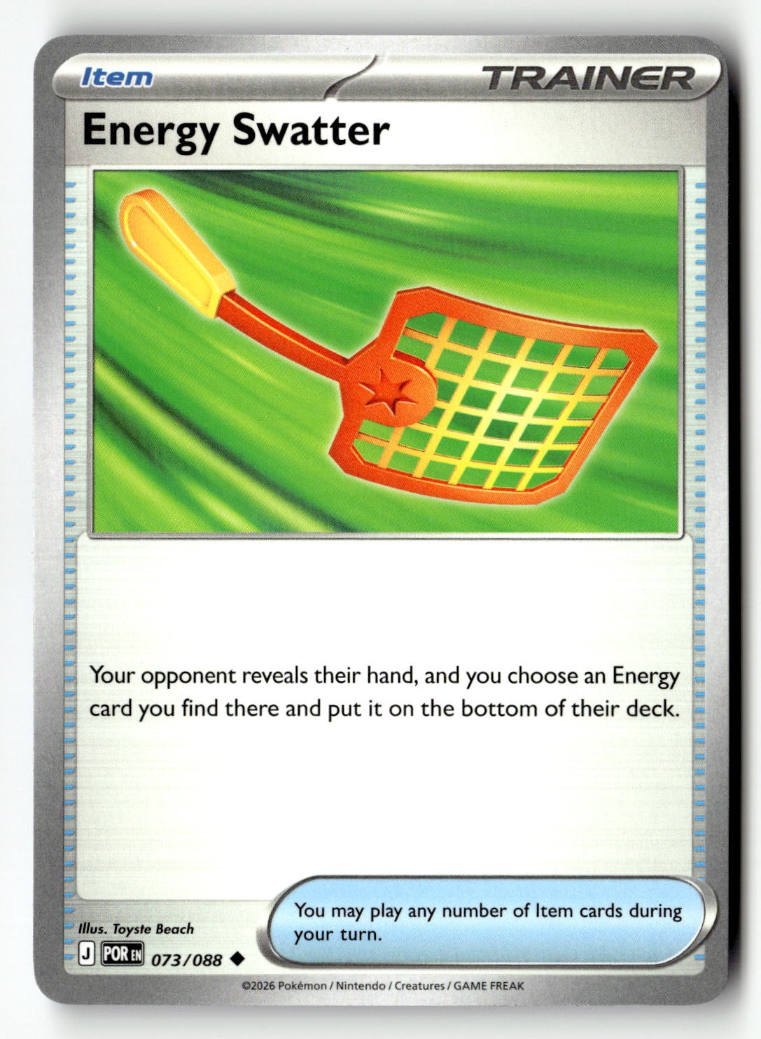 Energy Swatter - 073/088 - [POR - ME03: Perfect Order]