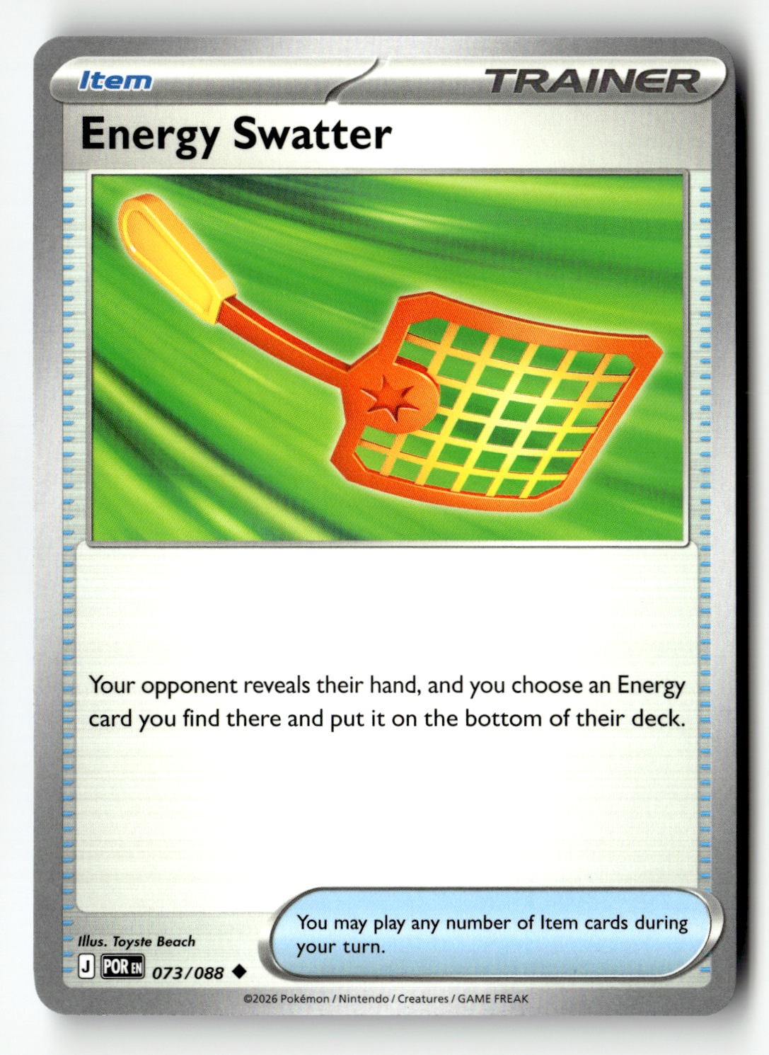 Energy Swatter - 073/088 - [POR - ME03: Perfect Order]
