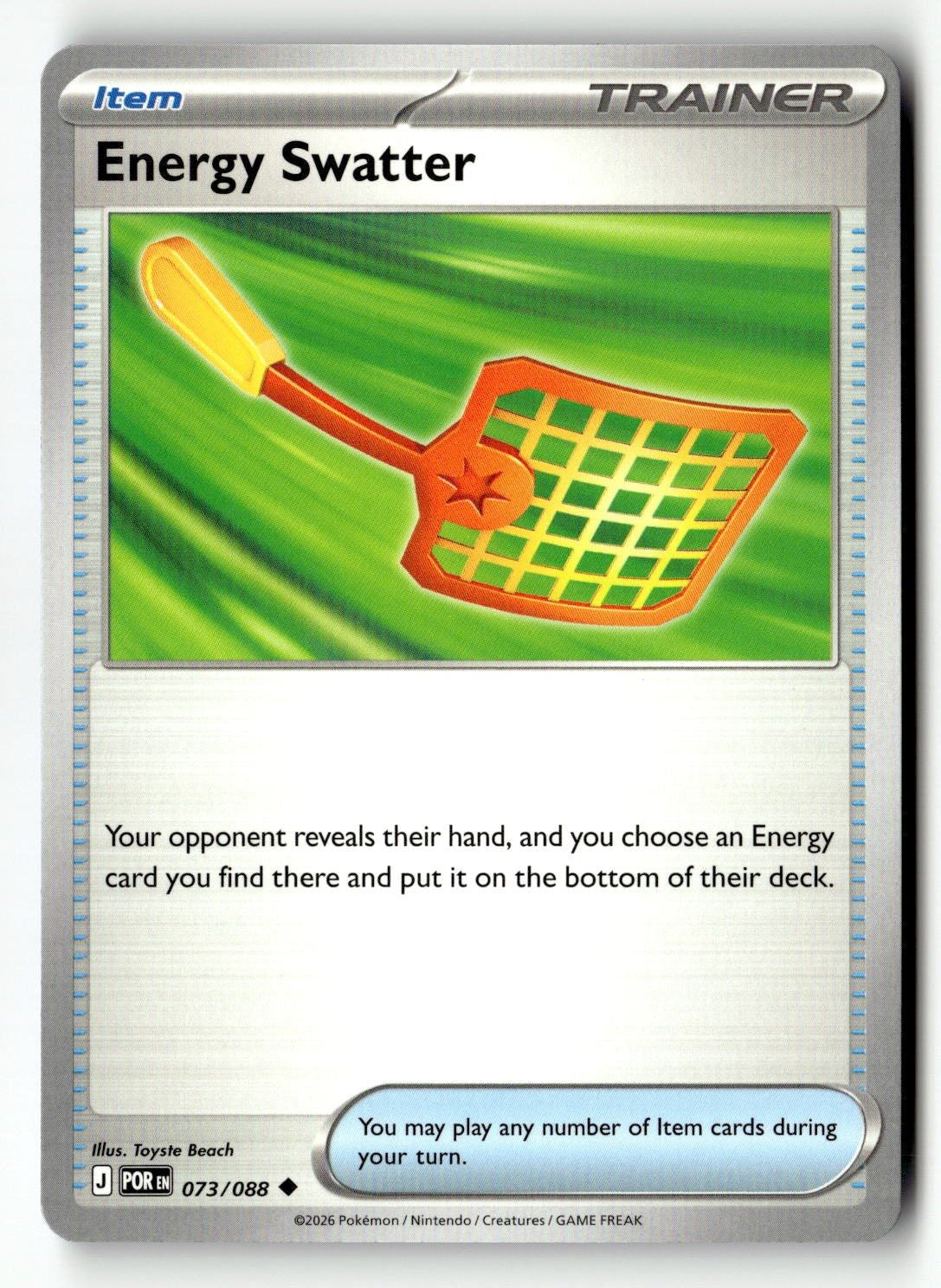 Energy Swatter - 073/088 - [POR - ME03: Perfect Order]