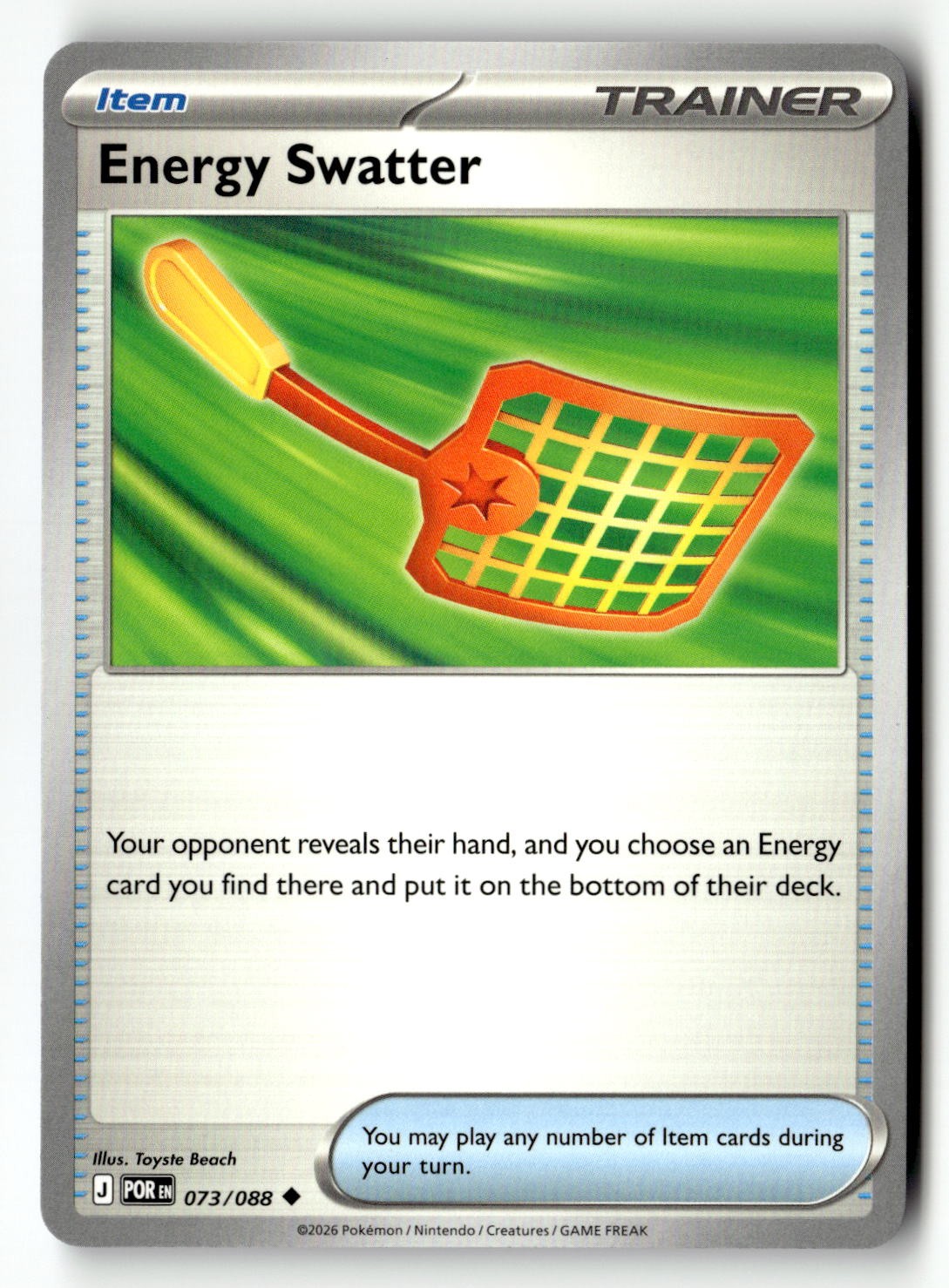 Energy Swatter - 073/088 - [POR - ME03: Perfect Order]
