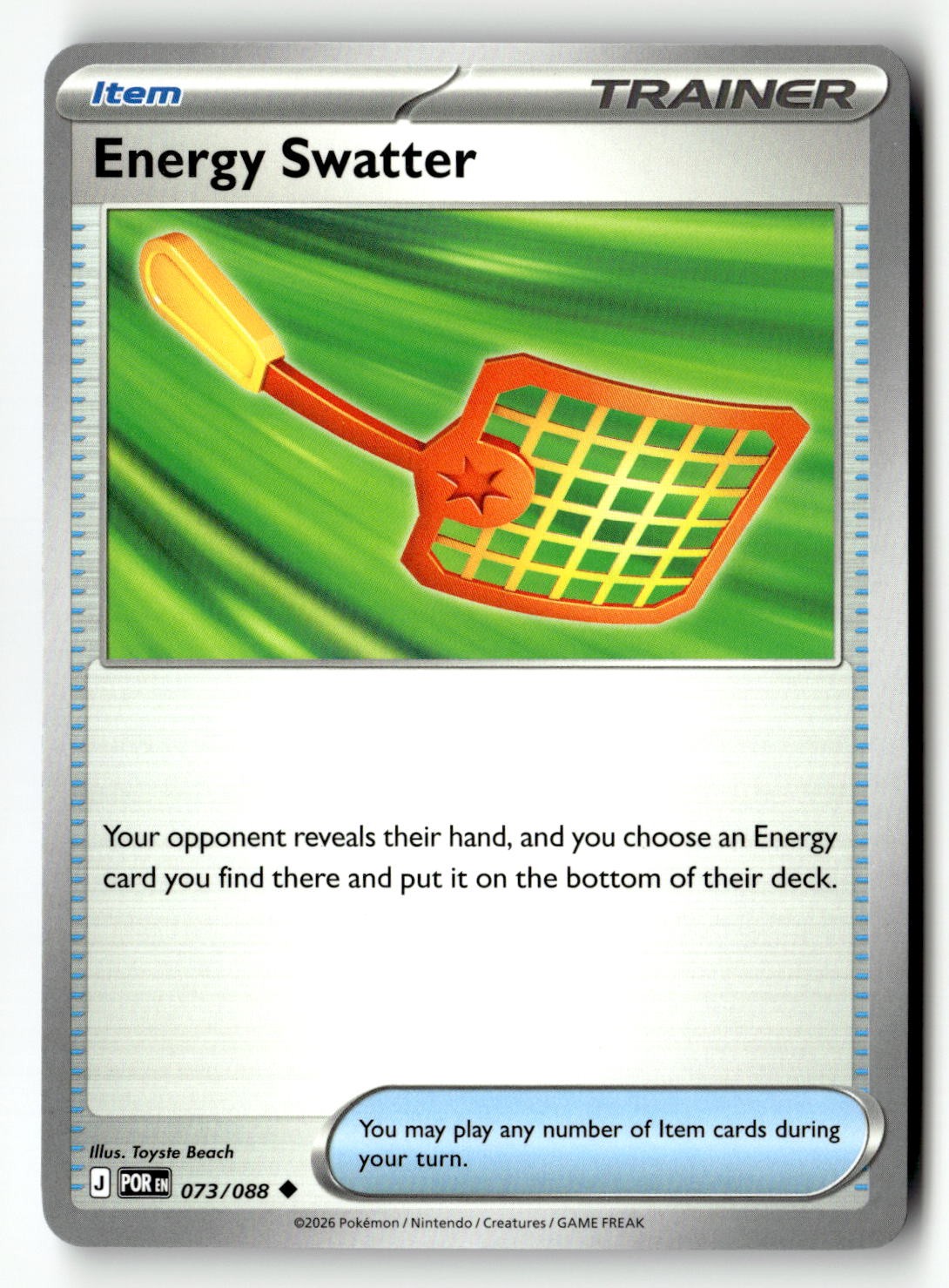 Energy Swatter - 073/088 - [POR - ME03: Perfect Order]